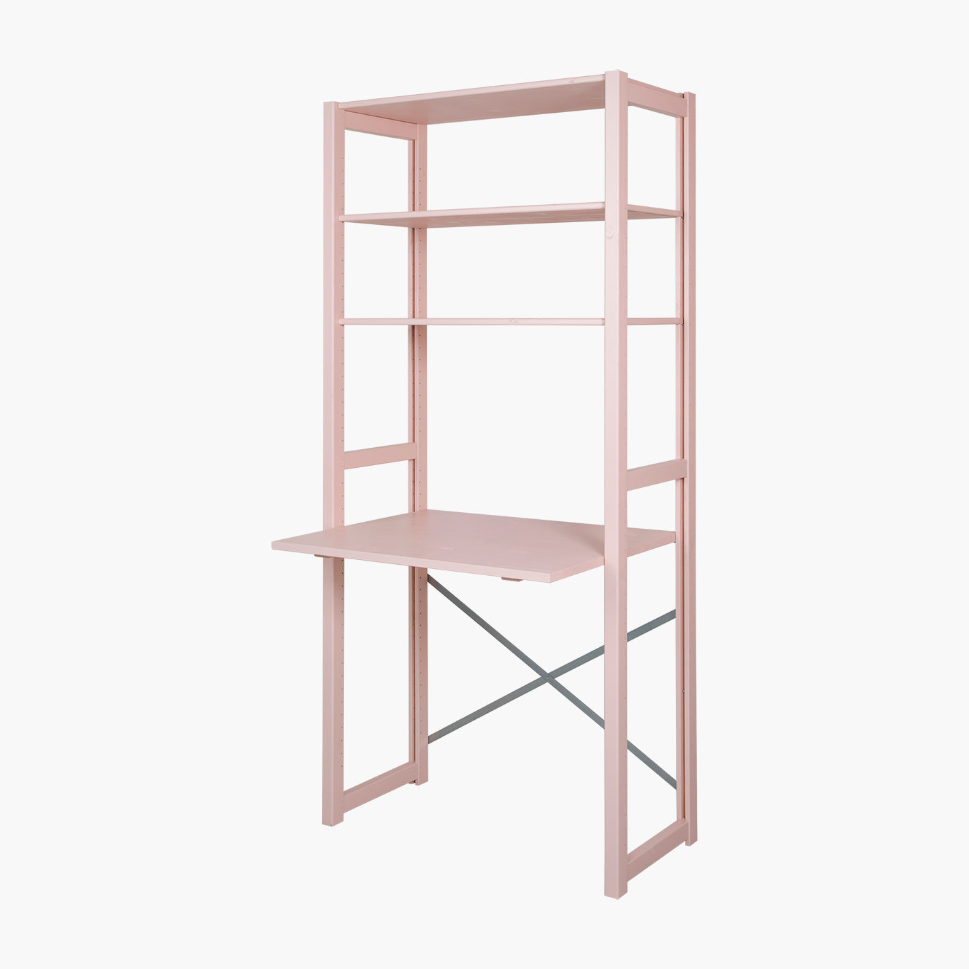 ABC stigereol - Blush | med skrivebord 83x179 cm