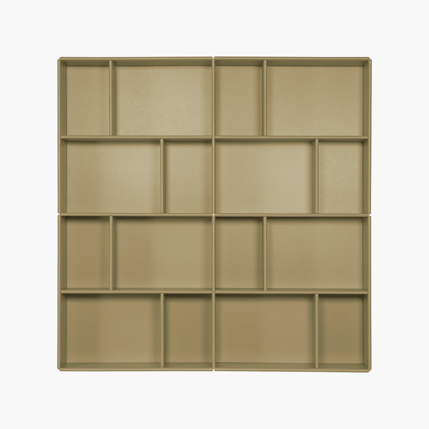 Bronx vægreol - Olive | 117x117 cm