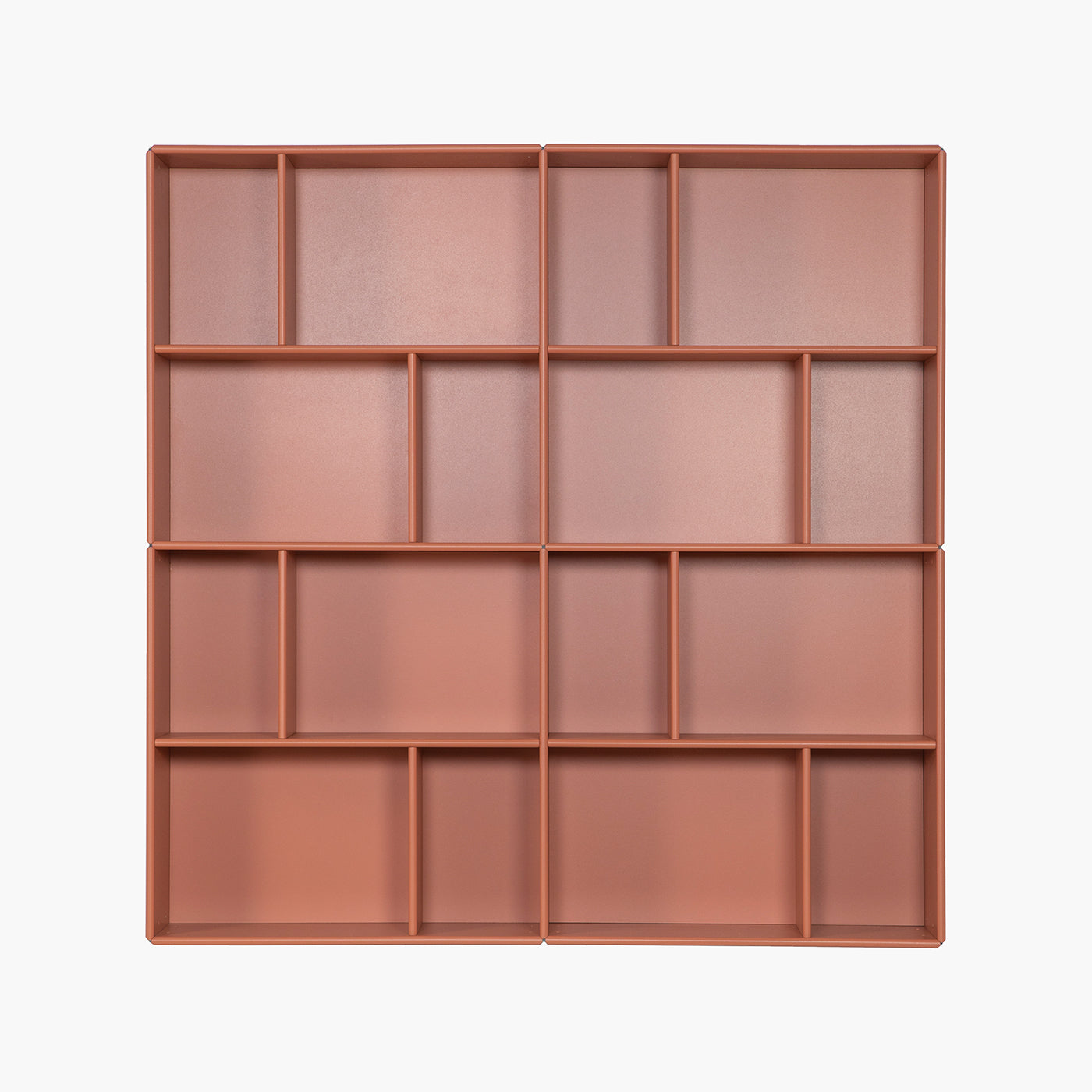 Bronx vægreol - Rusty | 117x117 cm