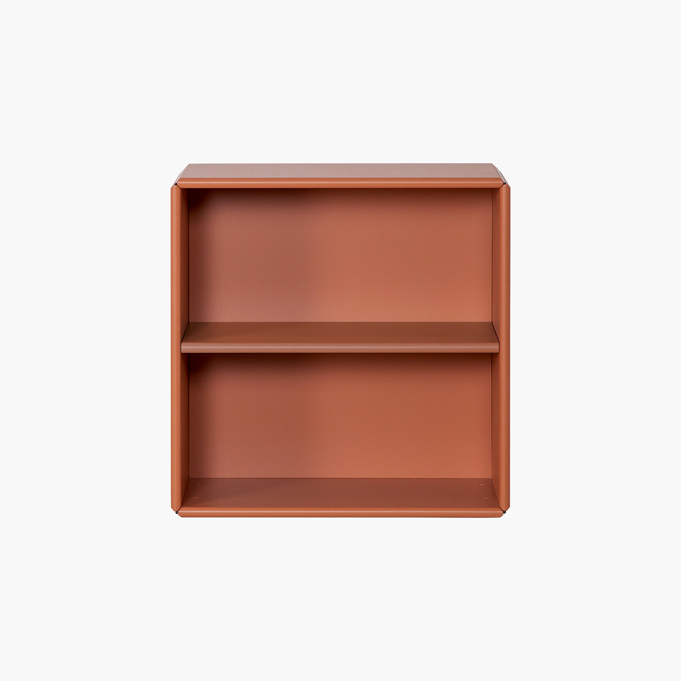 Charlotte vægreol - Rusty | med hylde 40x40 cm