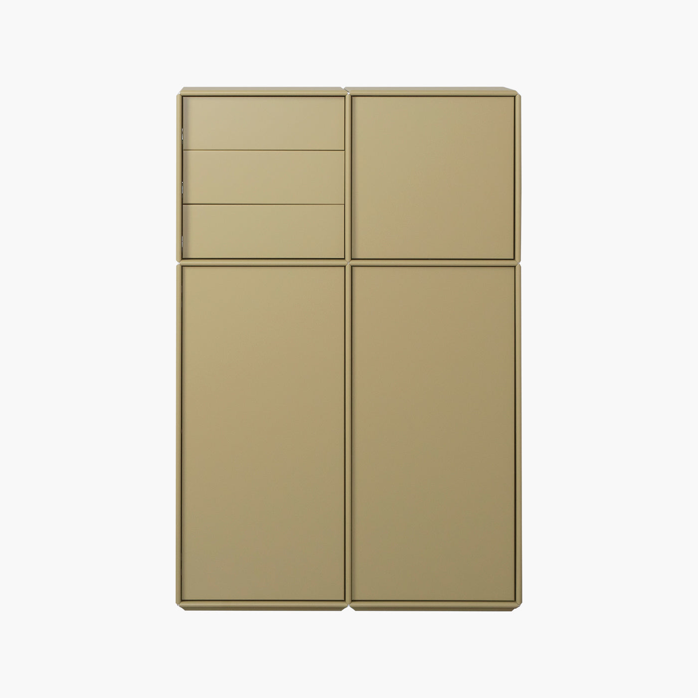 Chicago skab - Olive | 79x119 cm