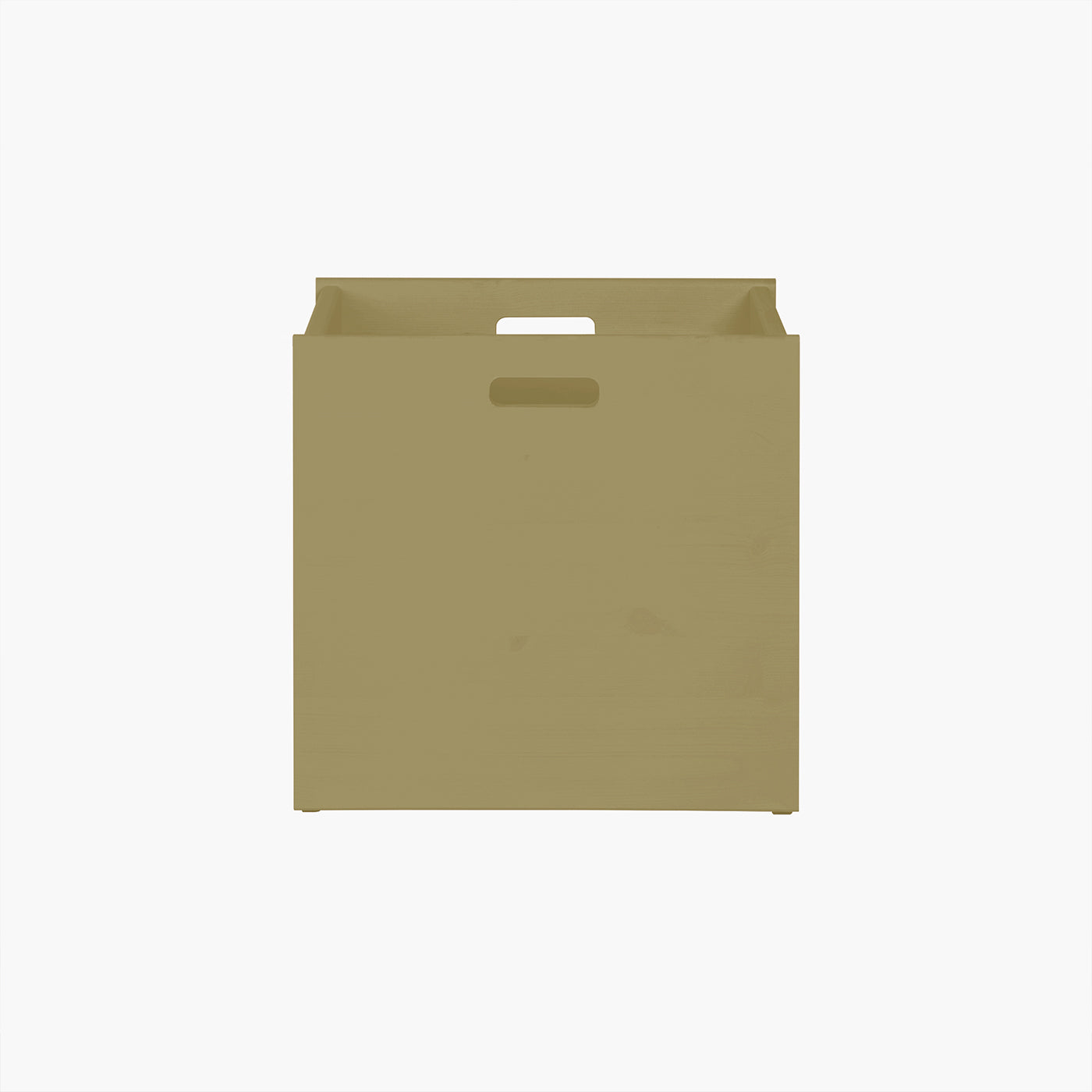 Dana bogkasse - Olive | Vælg mellem 30 cm eller 40 cm i dybden.