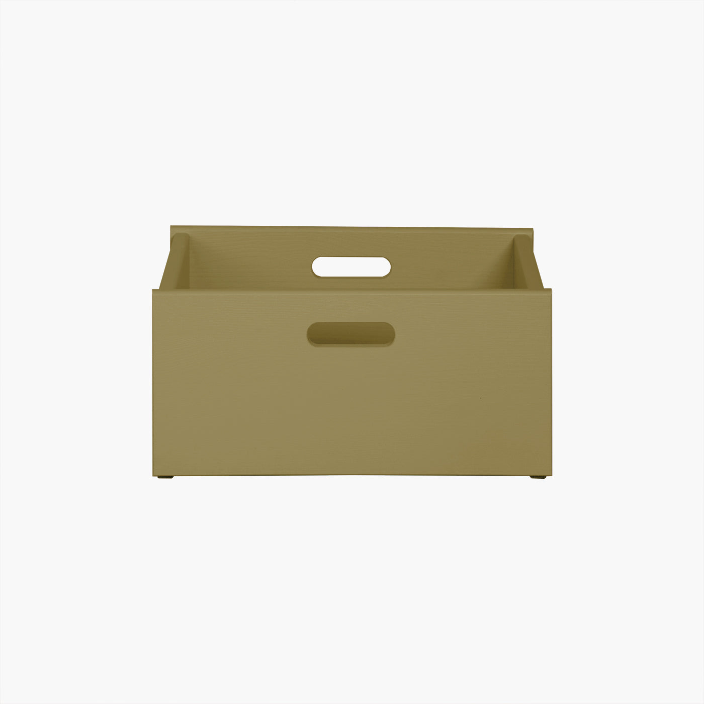 Dana kasse - lav - Olive | Vælg mellem 30 cm eller 40 cm i dybden.