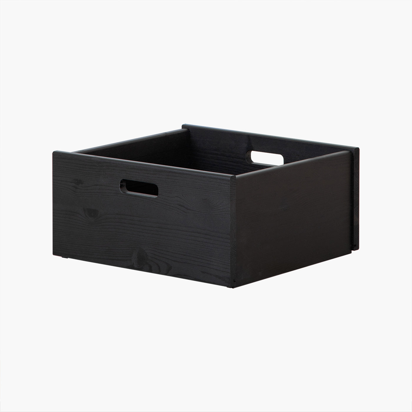 Dana kasse - lav -  Sort | Vælg mellem 30 cm eller 40 cm i dybden.