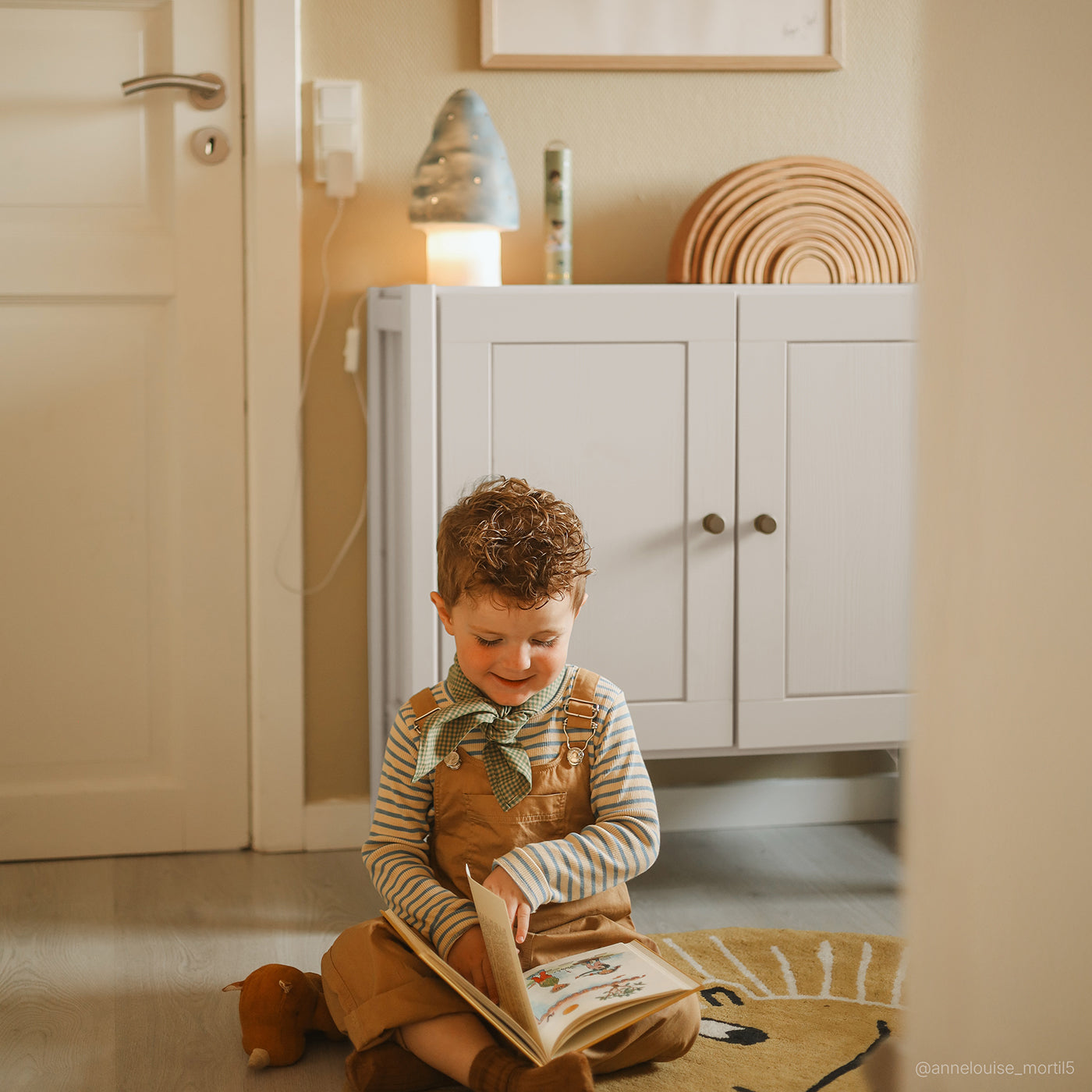 Fårbæk skænk - Mushroom | 80 x 80 cm