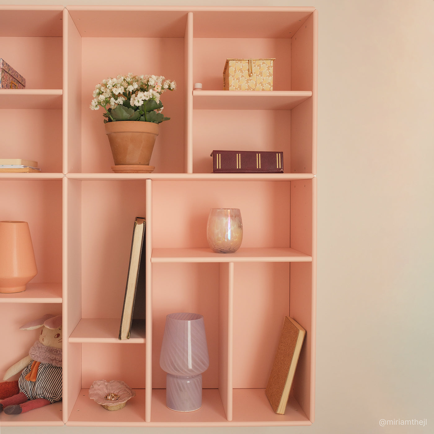 Helena vægreol - Blush | 117x97 cm