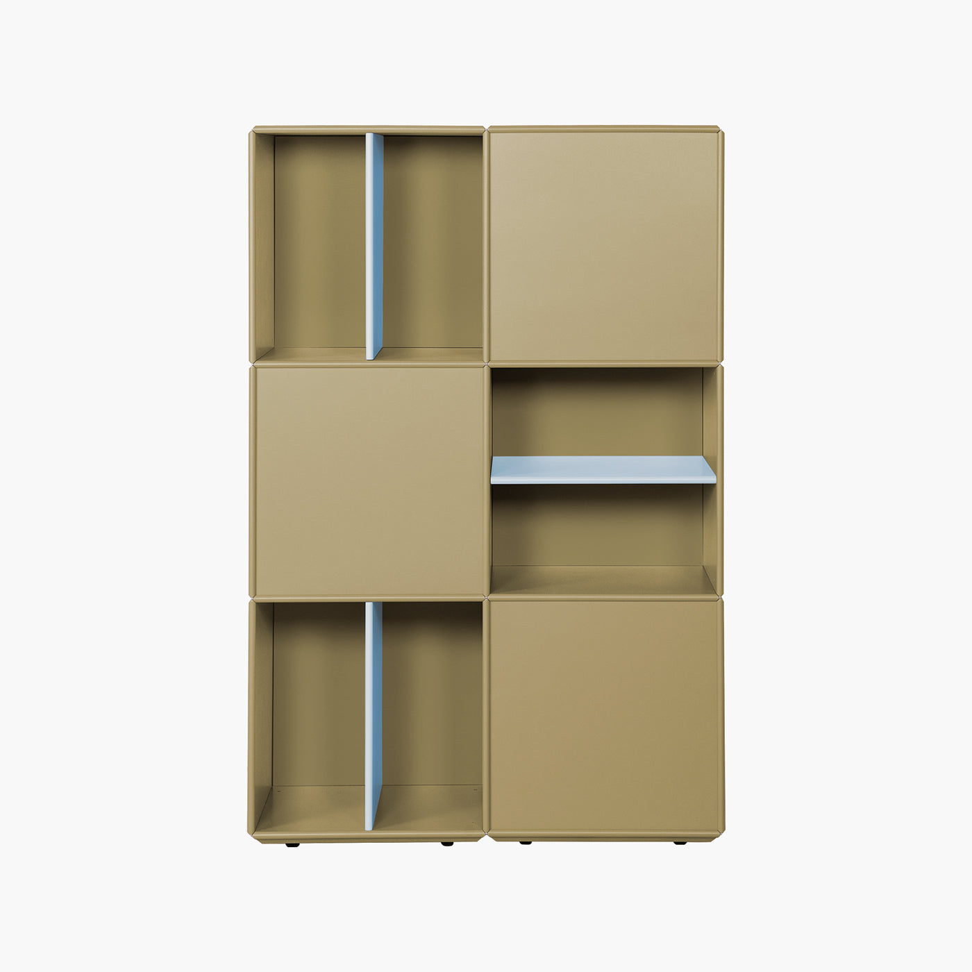 Holly reol - Olive & Himalayan Blue | 79x119 cm