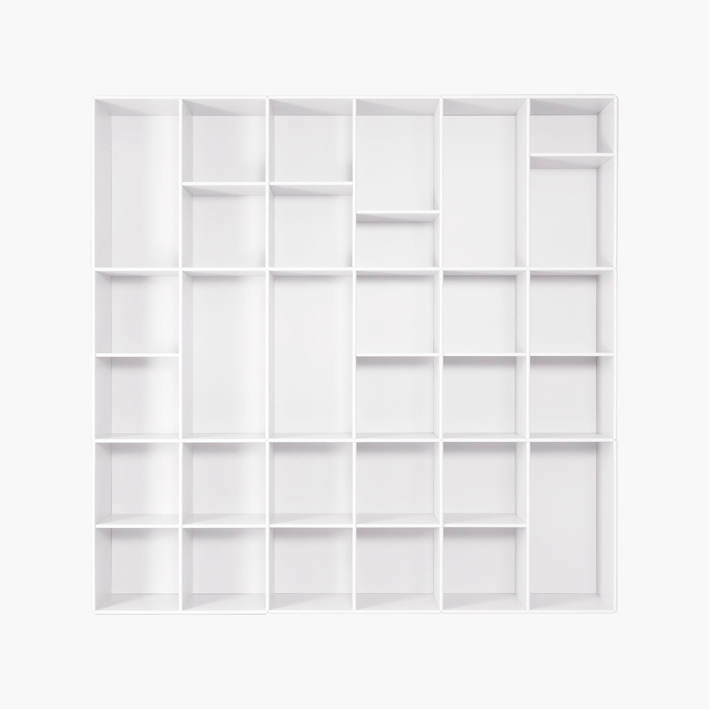 Memphis vægreol - Hvid | 174x174 cm