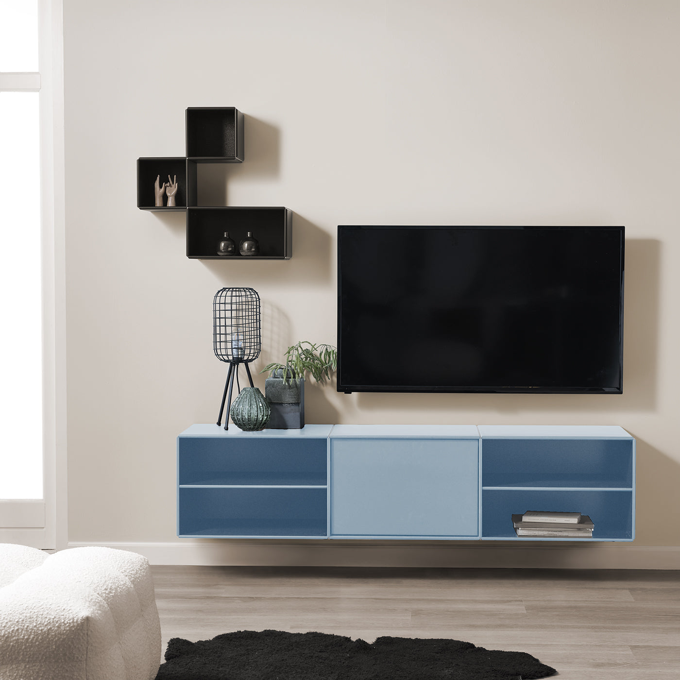 Miami skænk - Himalayan Blue | 174x40 cm