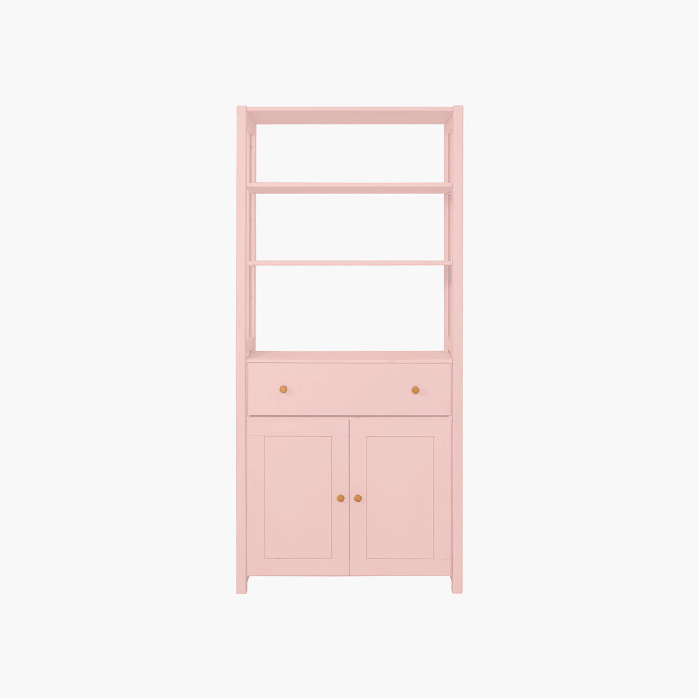 Øland reol - Blush m. 2 låger og 1 skuffe | 83x179 cm