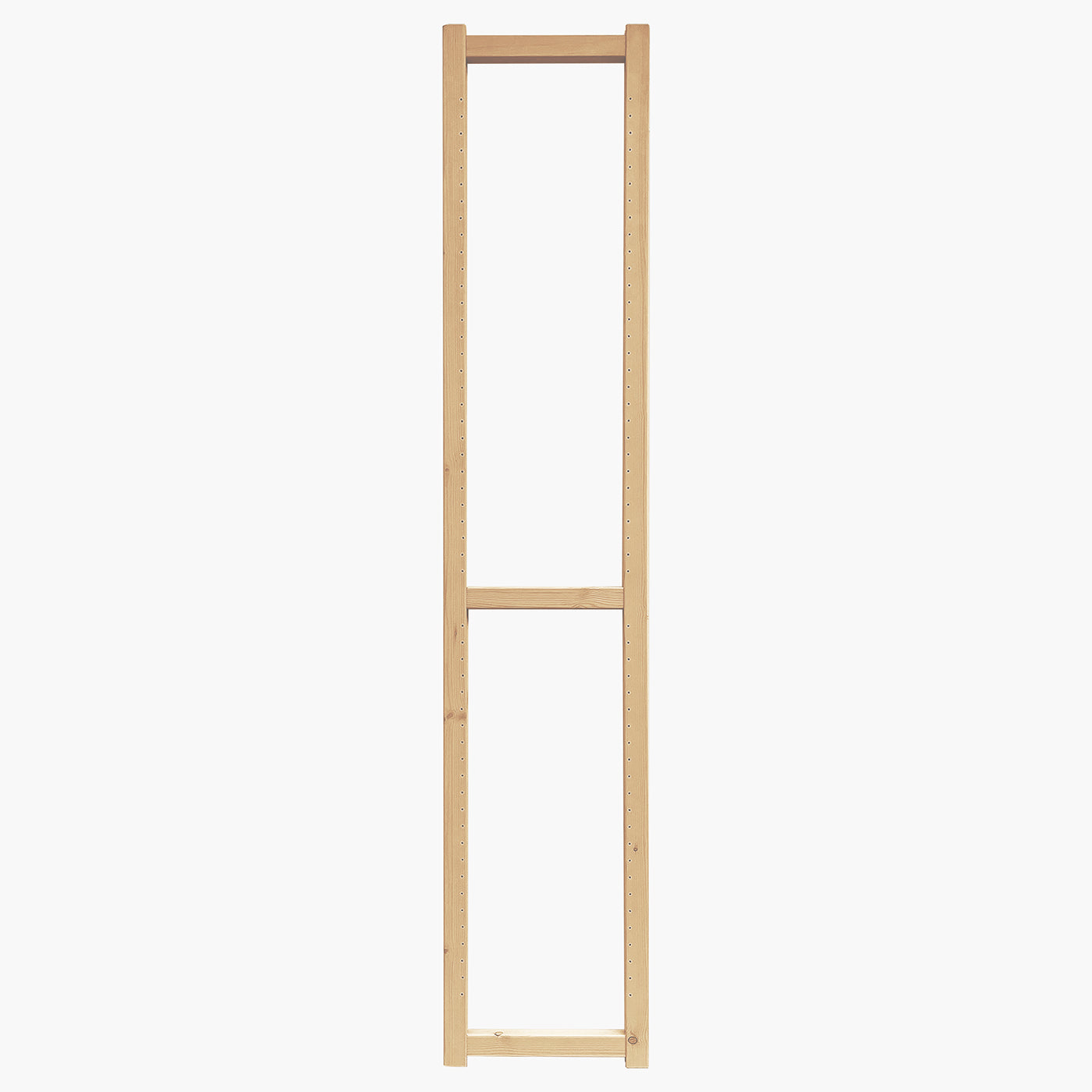 1 Stige - Natur | Højde 198 cm x dybde: vælg mellem 30 cm eller 40 cm