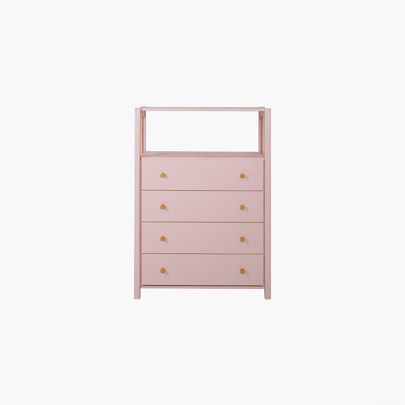 Vigsø kommode - Blush - med 4 skuffer | 83x117 cm