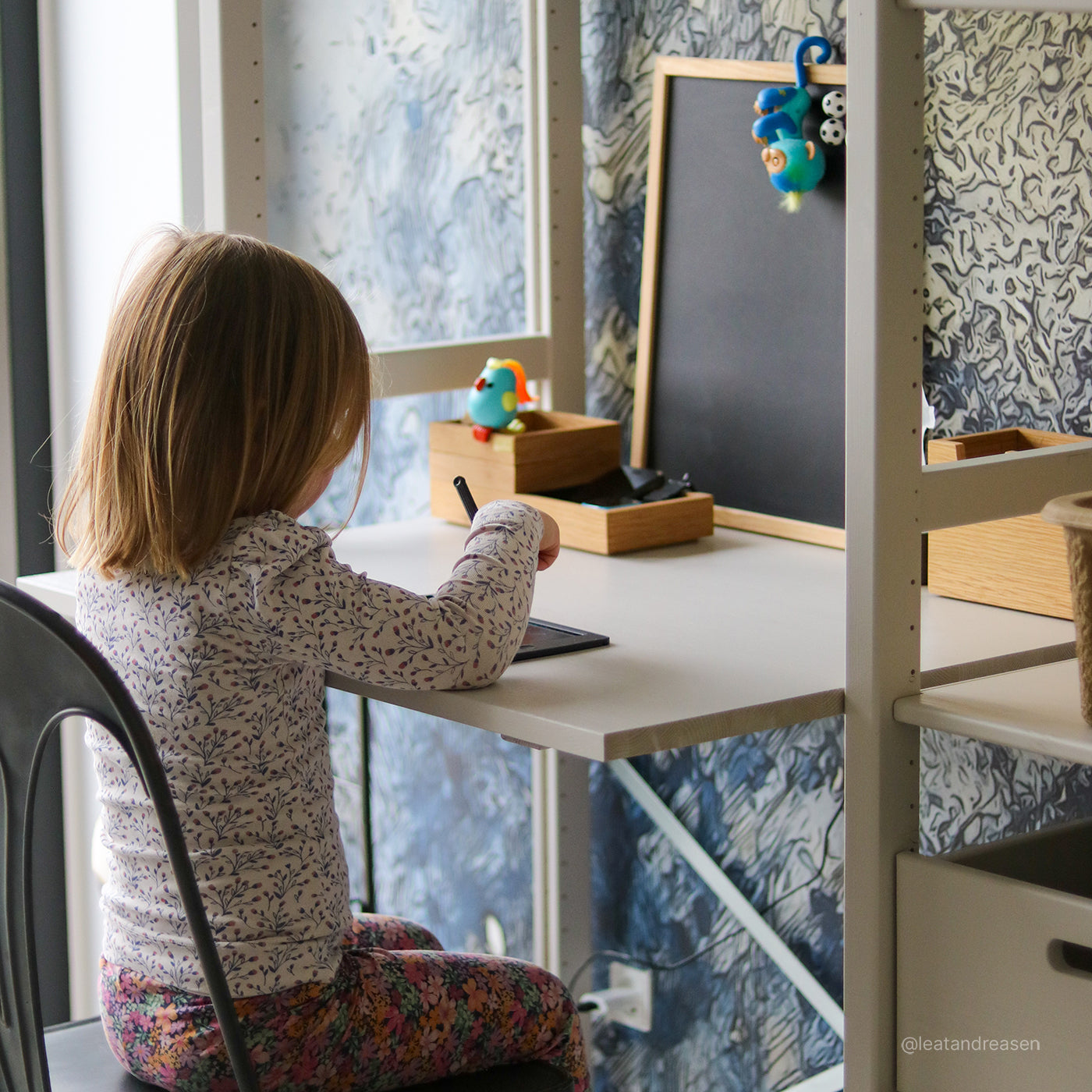 1 skriveplade - Mushroom | 76x60 cm