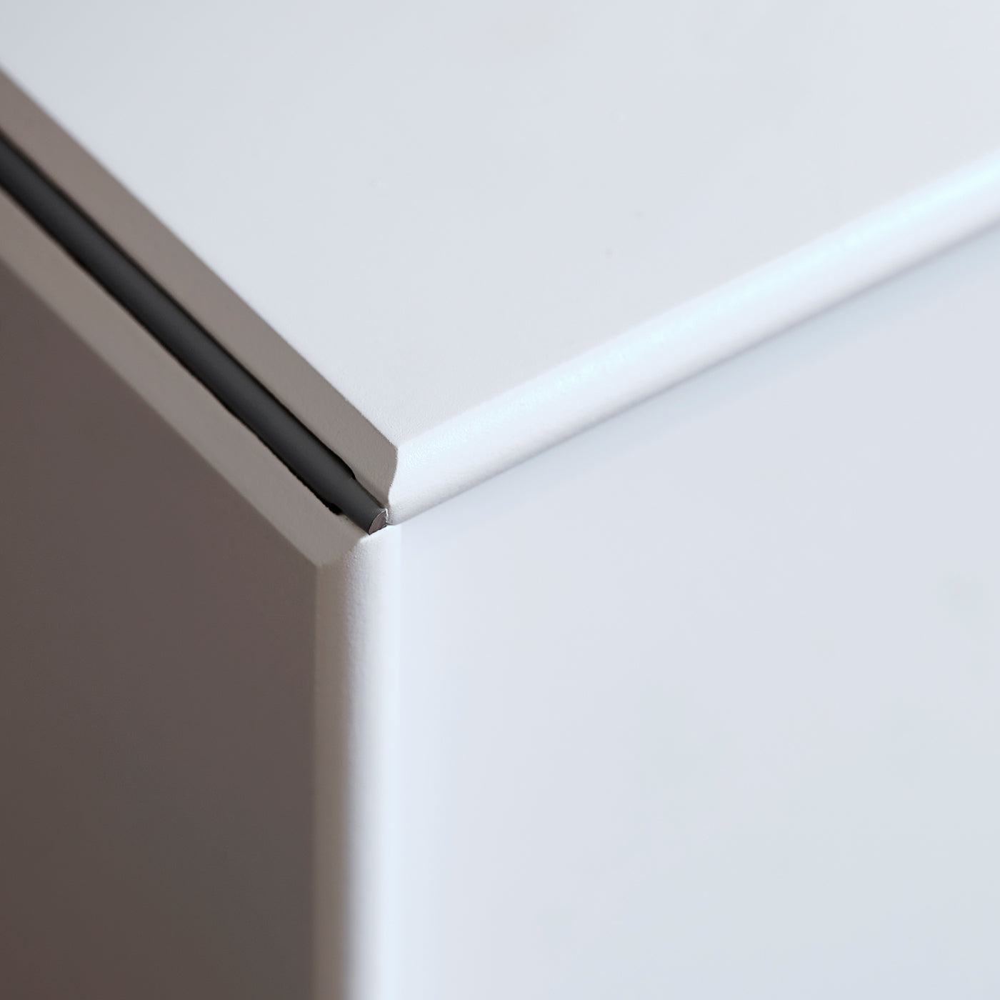Detaljeskud af Quadrant systemet i hvid
