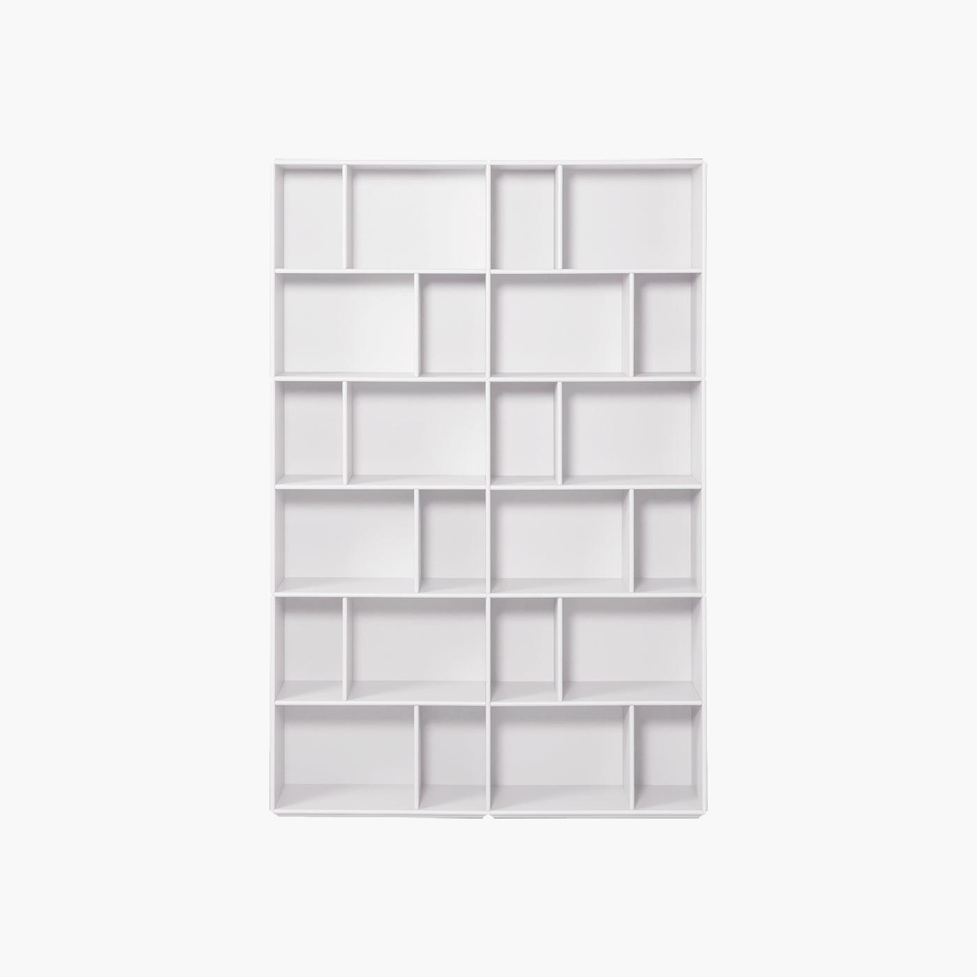 Brooklyn reol - Hvid | 117x177 cm