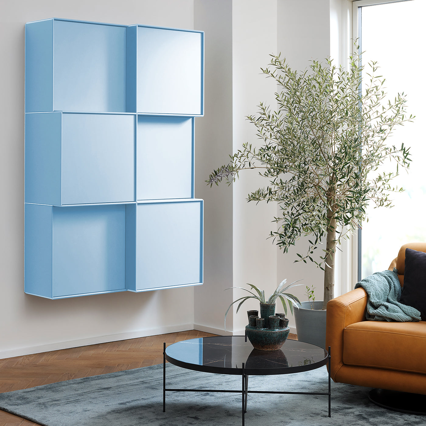 Dallas Skab - Himalayan Blue | 115x172 cm