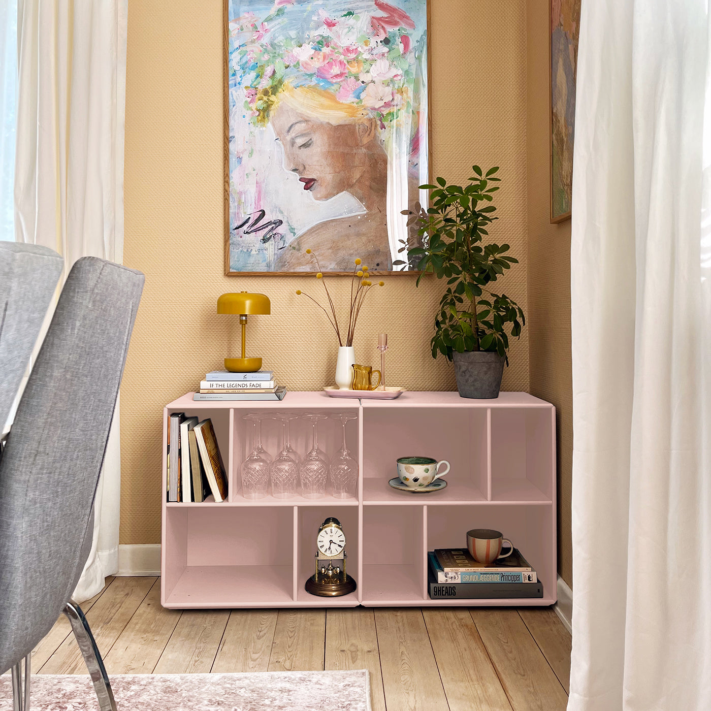 Palm Springs reol - Blush | 117x61 cm