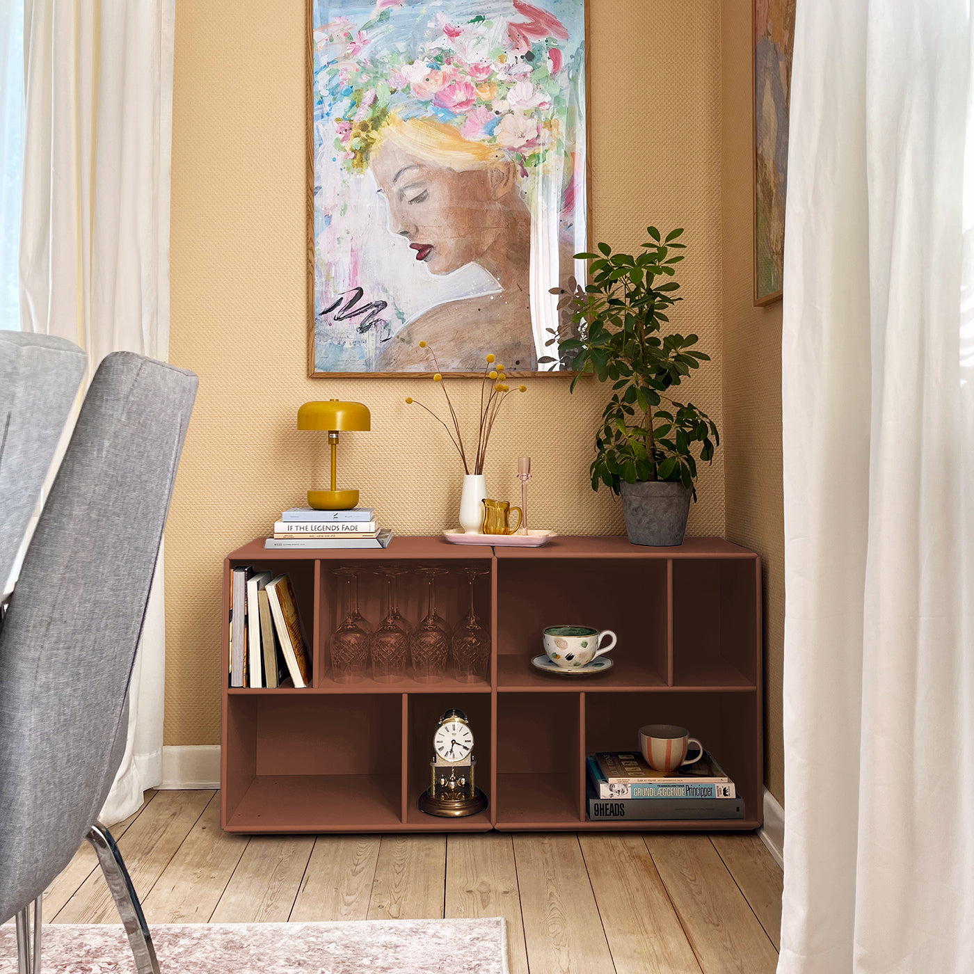 Palm Springs reol - Rusty | 117x61 cm