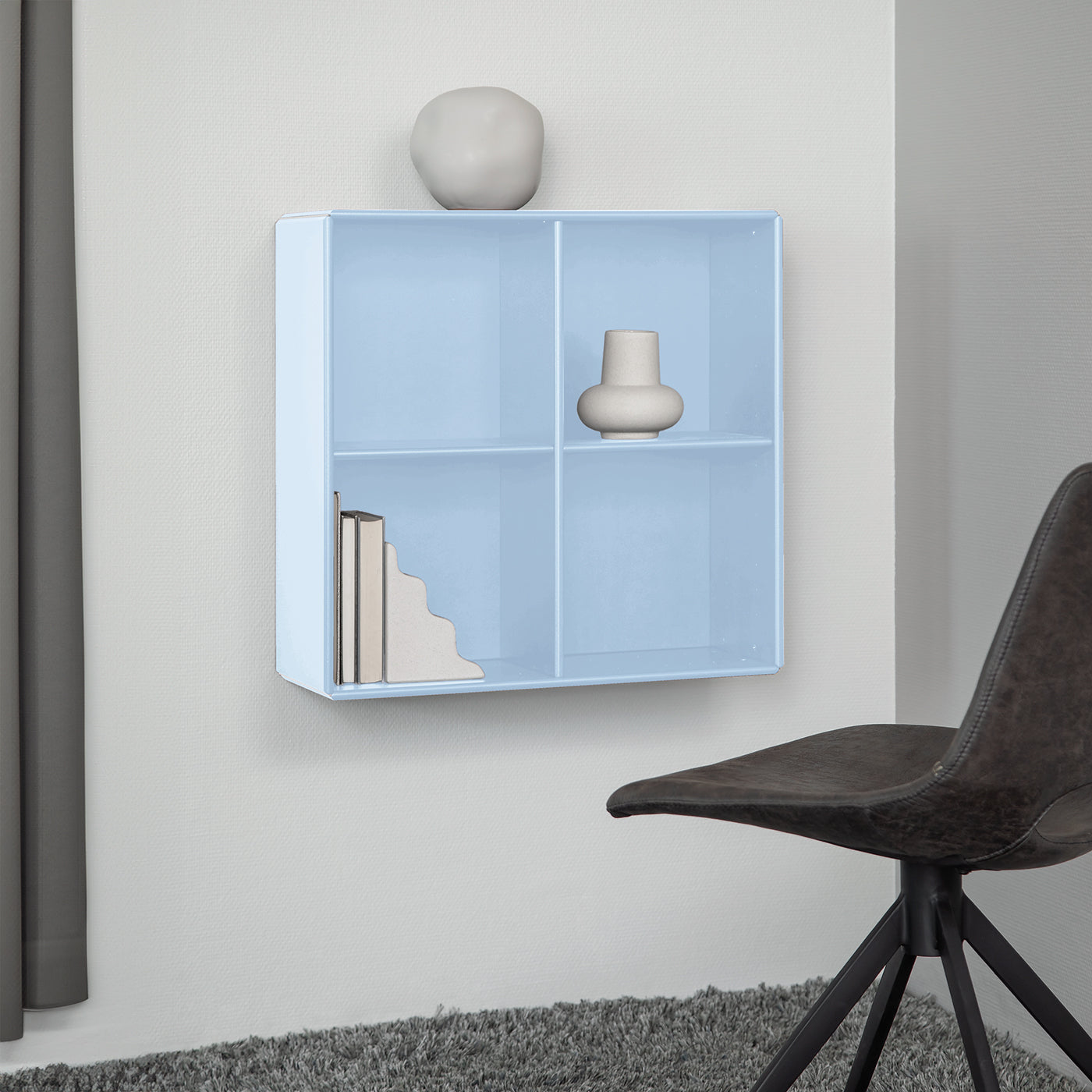 Atlanta vægreol - Himalayan Blue | 60x60 cm