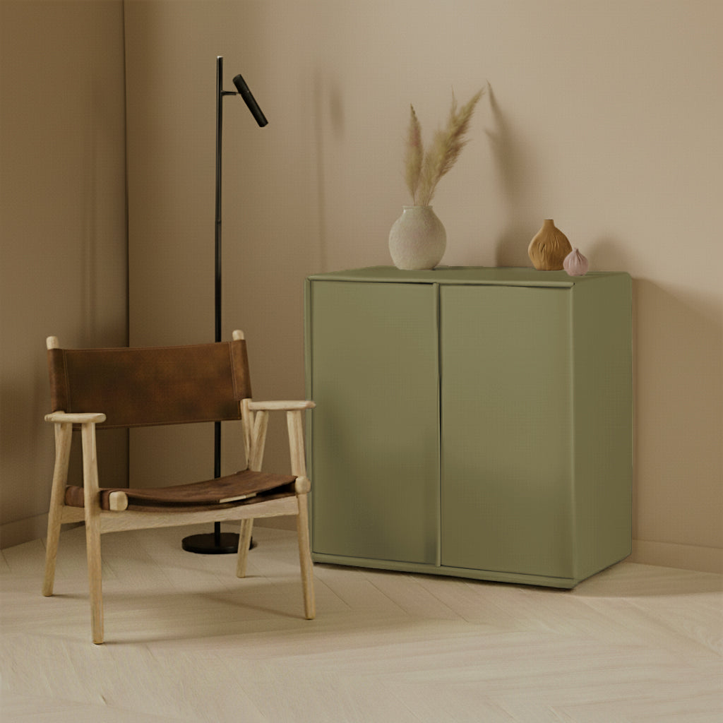 Austin skab - Olive |  79 x 81 cm