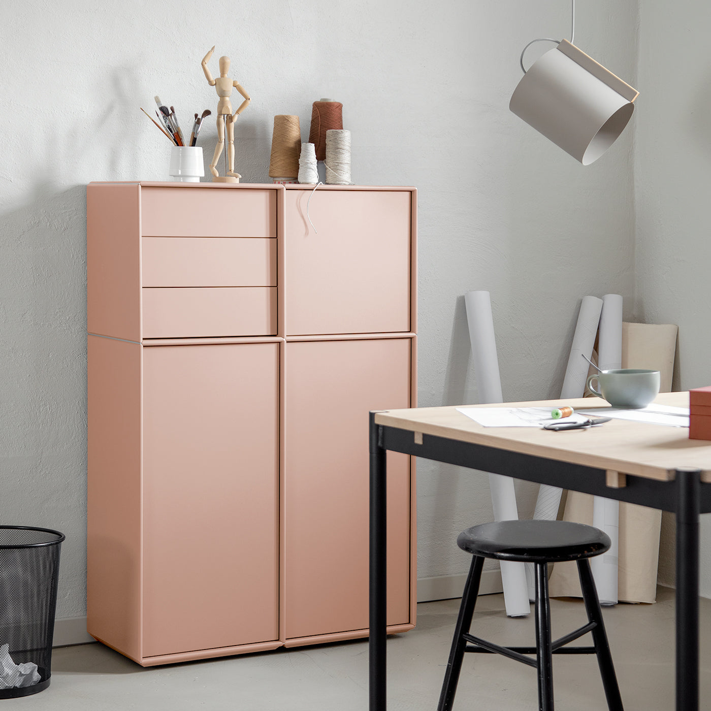 Chicago skab - Blush | 79x119 cm