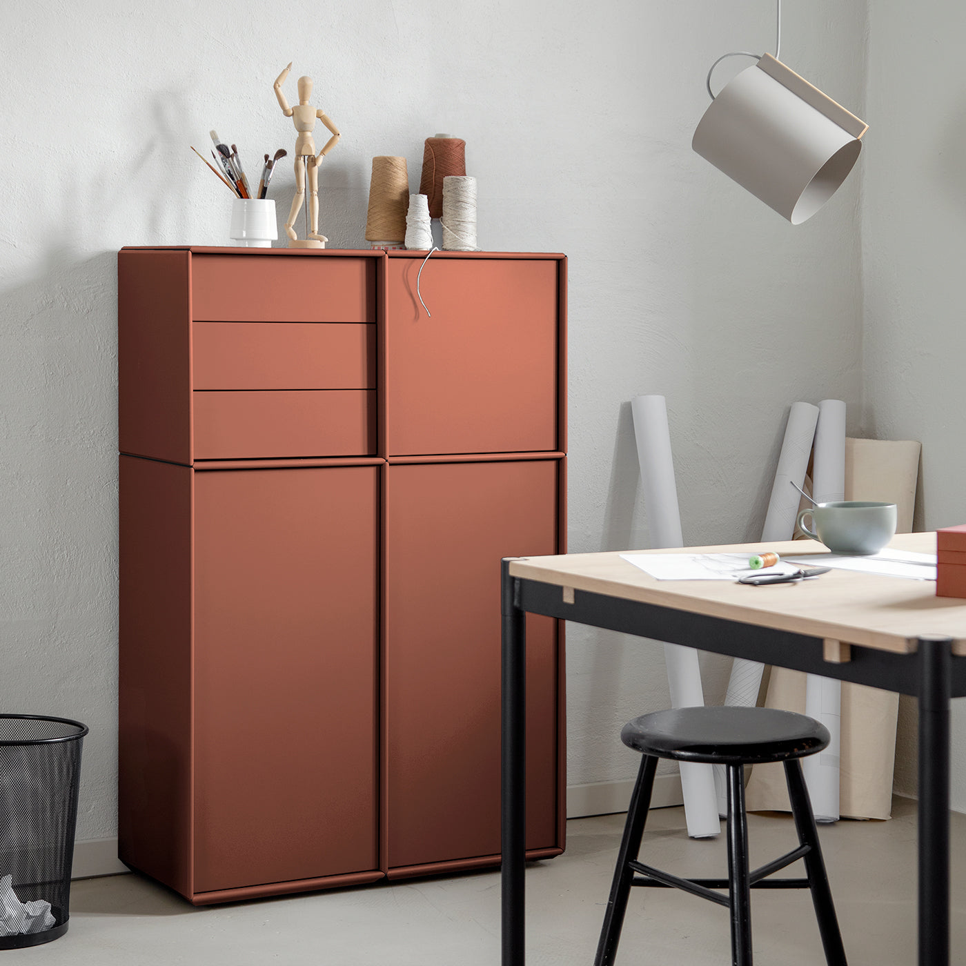 Chicago skab - Rusty | 79x119 cm