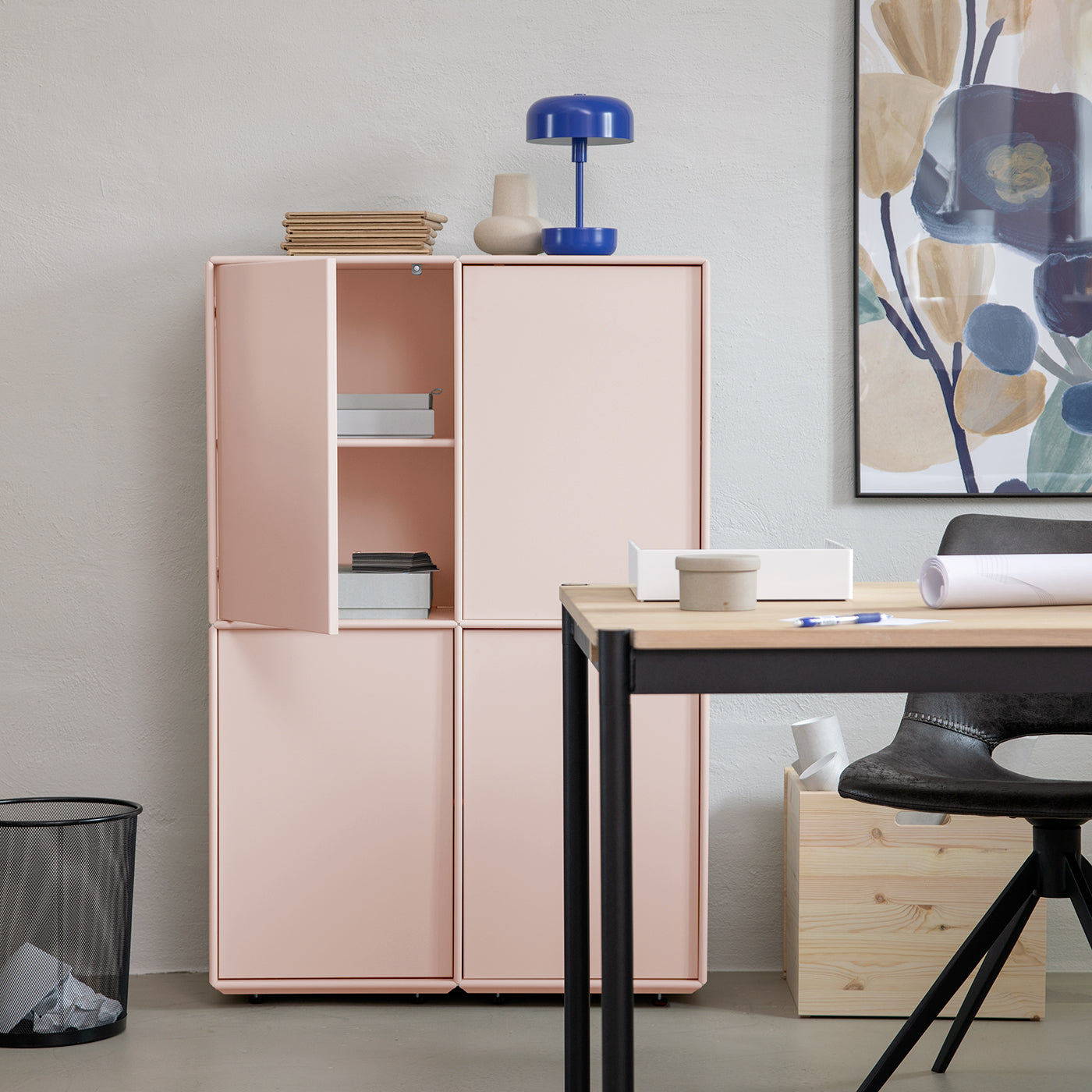 Denver skab - Blush | 79x120 cm