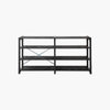 Lyngs reol - Sort -  | 163x80 cm
