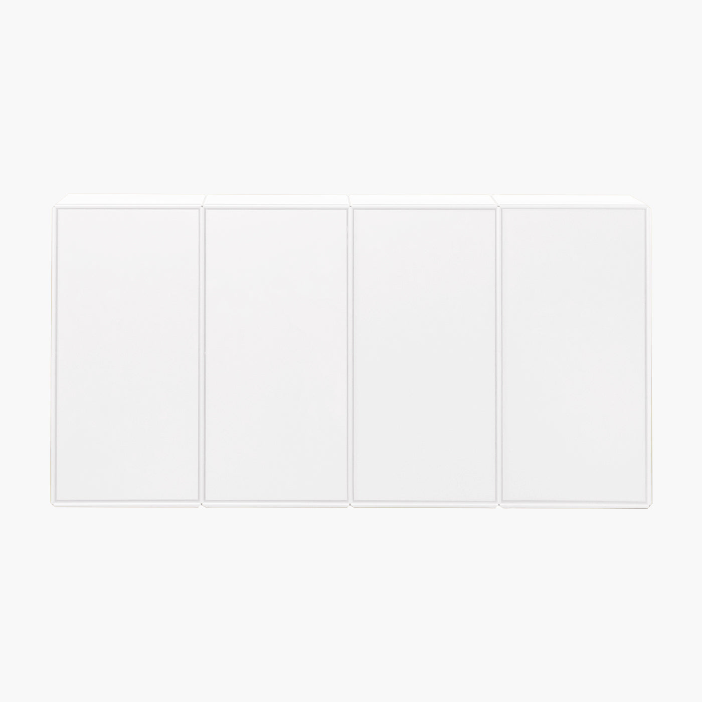 Seattle skænk - Hvid | væghængt 155x79 cm