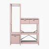 Knuden reol - Blush | med 3 opbevaringskasser 125x179 cm