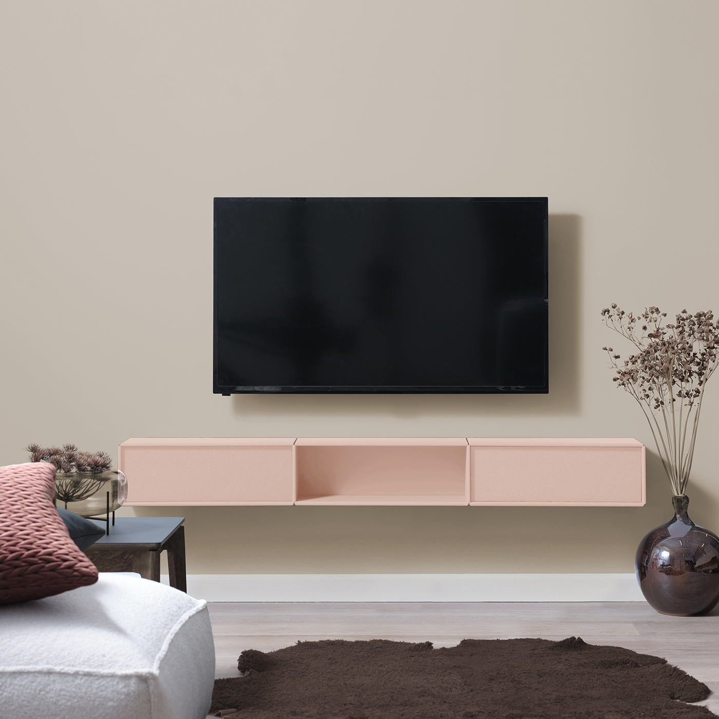 Tulsa TV Møbel - Blush | 174x20 cm